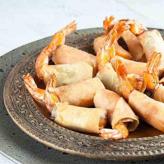 Thai firecracker shrimp