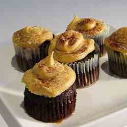 Coca Cola Cupcakes with Peanut Butter