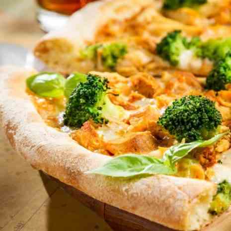 Air Fryer Quick Turkey - Broccoli Pizza