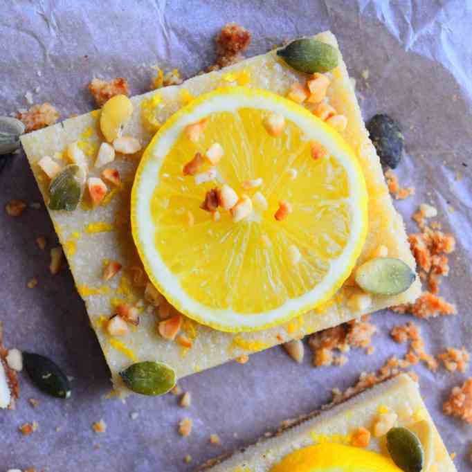Lemon - Almond Slices