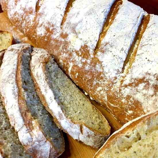Crusty Artisan 12 Seed and Grain Bread