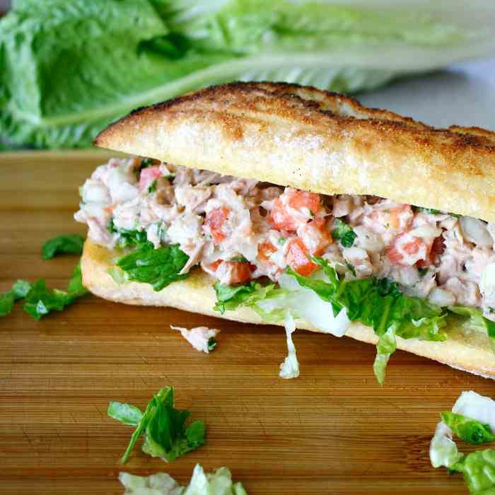 Easy Tuna Salad Sandwich
