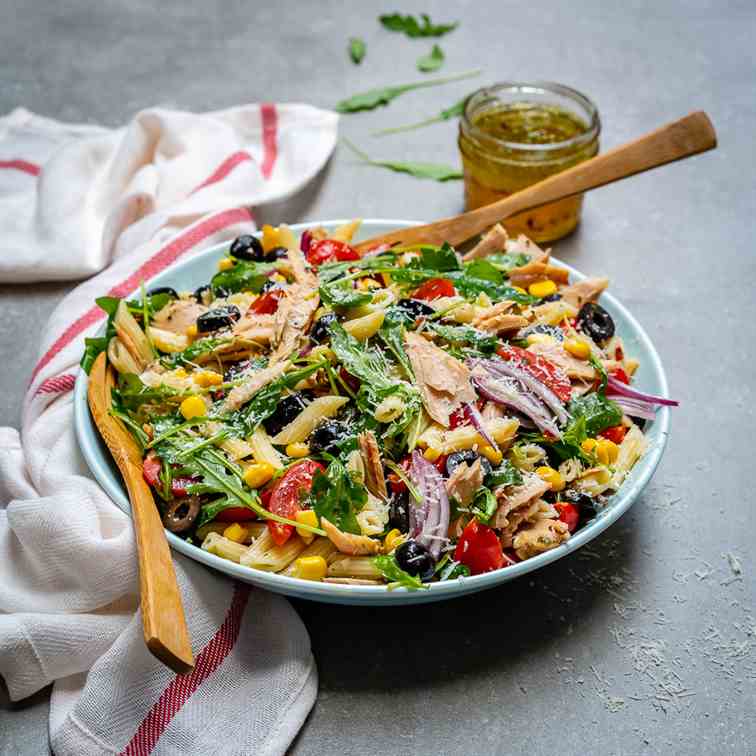 Healthy Tuna Pasta Salad Recipe