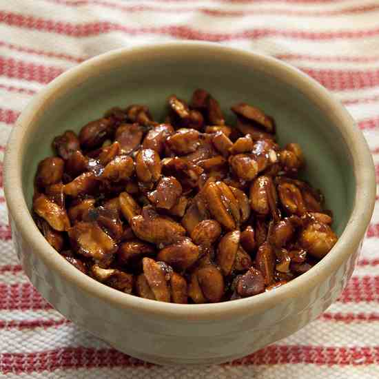 Sweet and Spicy Peanuts