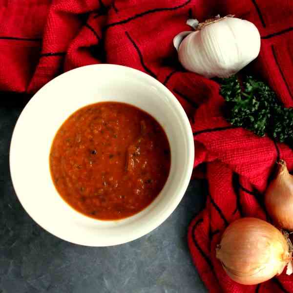 Tomato Sauce with Red Wine
