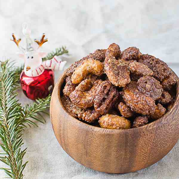 Mexican Hot Chocolate Spiced Nuts