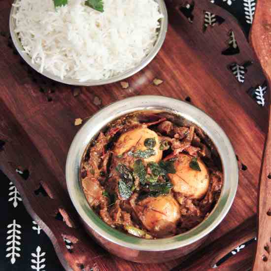 Dim Kosha (Bengali Egg Curry)