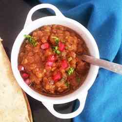 Red Lentil with Tamarind and Dates