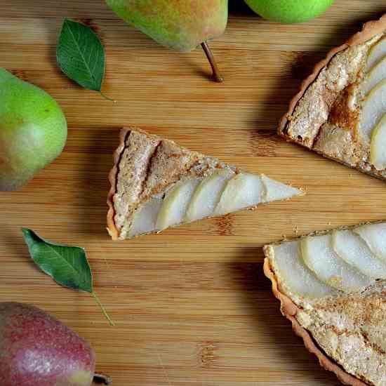 Agostino's Almond Pear Tart