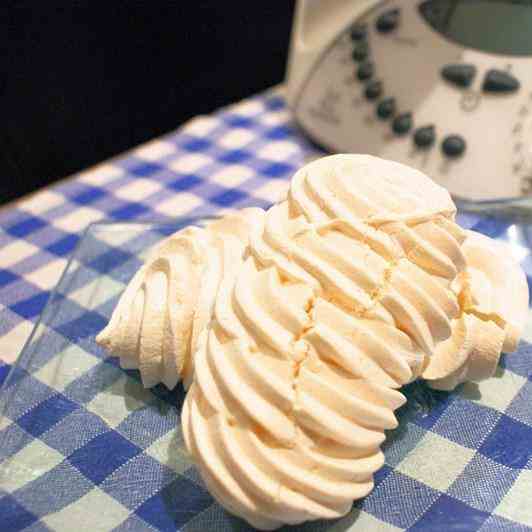 Meringue with ther thermomix