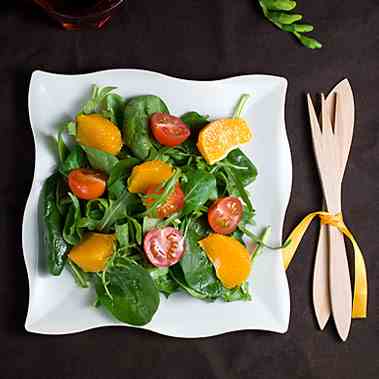 Gourmet Greens and Tangerines