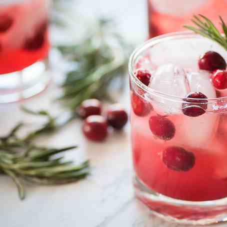 Cranberry Fizz Cocktail