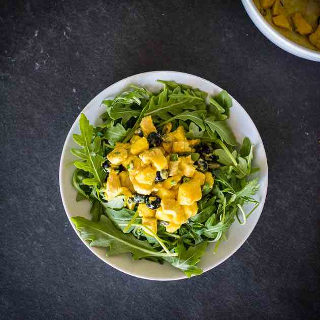 Mango Coconut Curried Chicken Salad Recipe