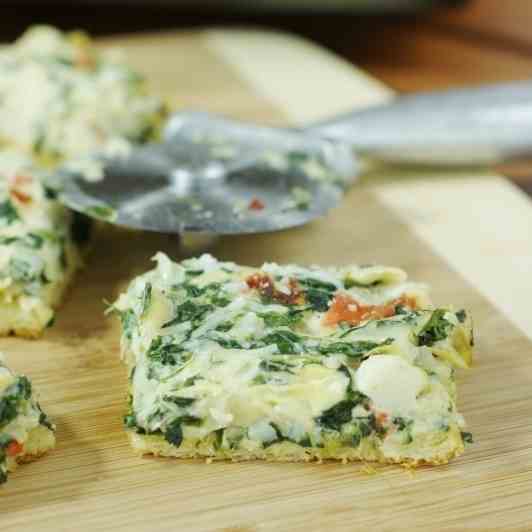 Spinach Dip Party Squares