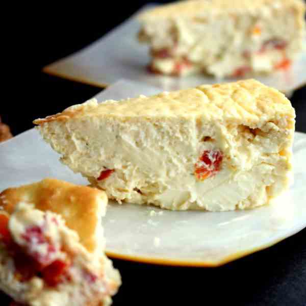 Savory Cheesecake from the Philippines