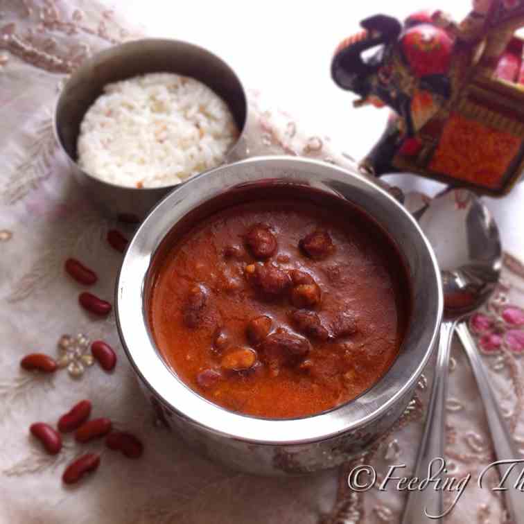 Rajma Curry - Red Kidney Beans Curry