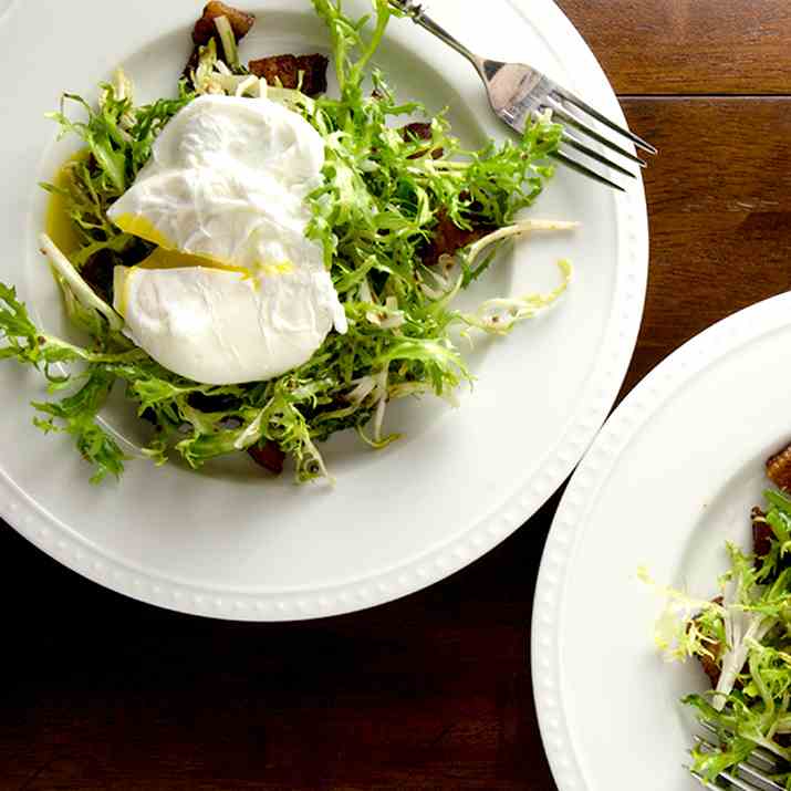 French Frisee Salad Recipe