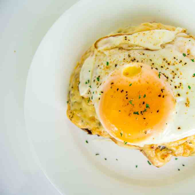 Not So Traditional Croque Madame