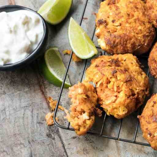  Big Fat Veggie Fritters in the Airfryer