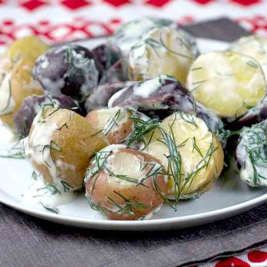 Creamy Dill Potatoes