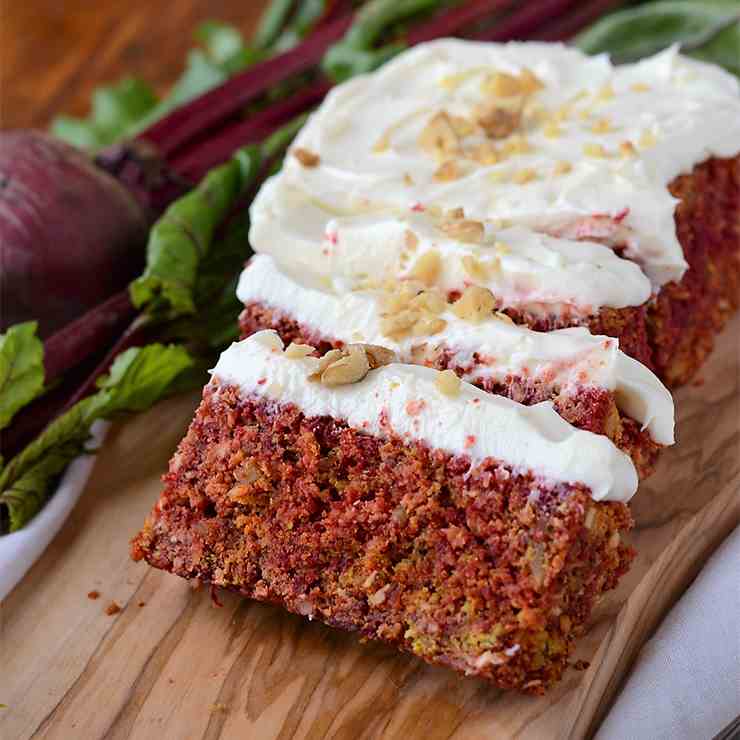 Rustic Beet Cake with Cream Cheese Icing