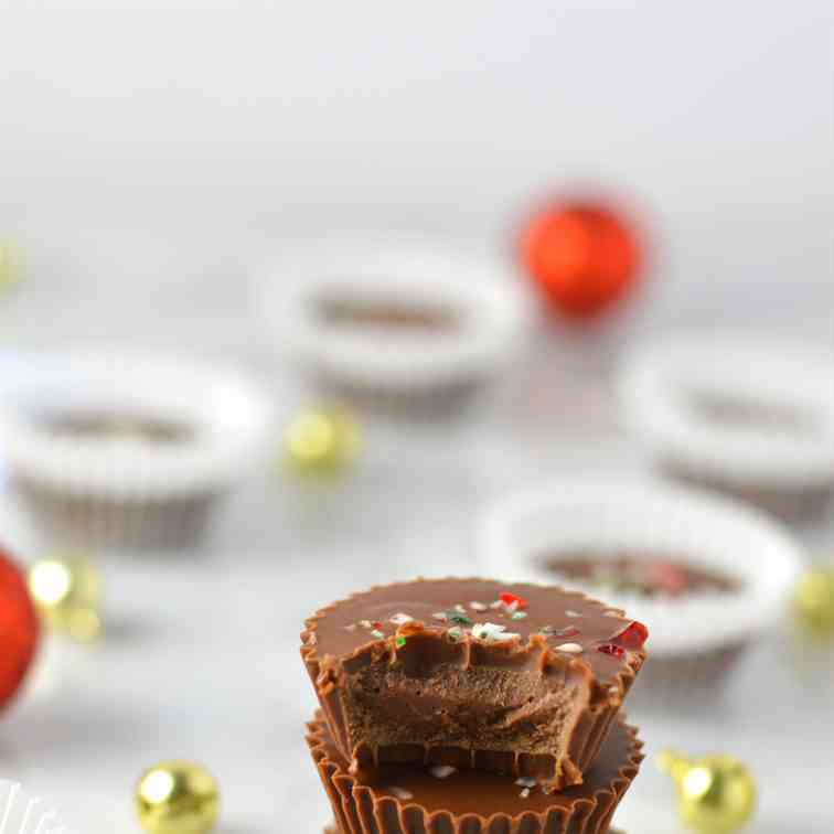 Peppermint Nutella Cups