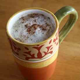 Homemade Dirty Chai Latte