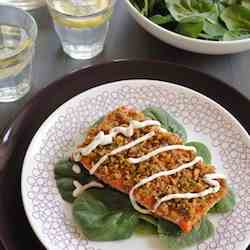 Everything Bagel-Crusted Salmon