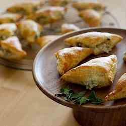 Olive and Goat Cheese Turnovers