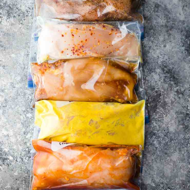 7 Chicken Marinade Recipes You Can Freeze