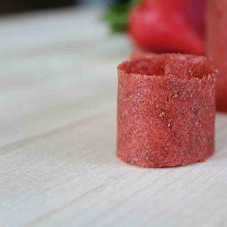 Strawberry Fruit Roll Ups