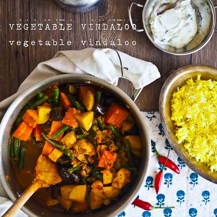 Healthy Vegetable Vindaloo
