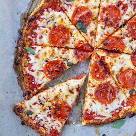 The Best Cauliflower Pizza Crust