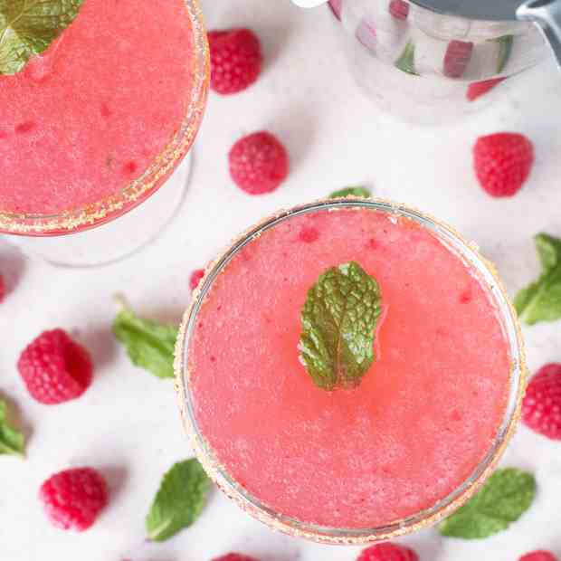 Raspberry Mint Sparklers