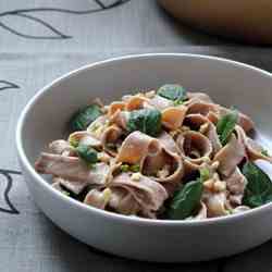 Tagliatelle w/ Chestnut Flour, Gorgonzola