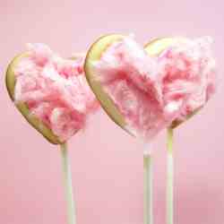 cotton candy cookie pops