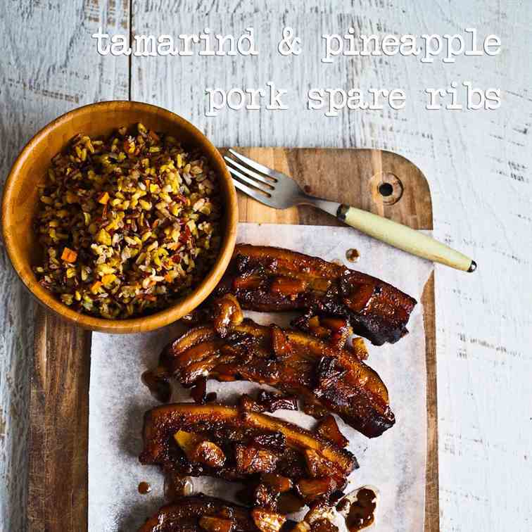 Pineapple - Tamarind Pork Spare Rib