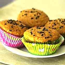 Orange Cinnamon Quinoa Muffins