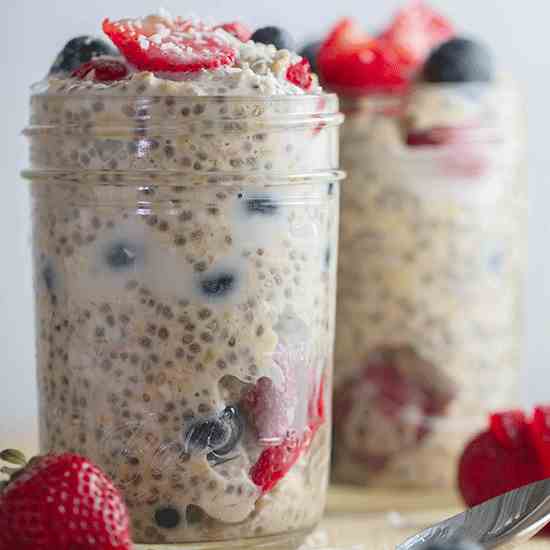 Easy Vegan Overnight Oats