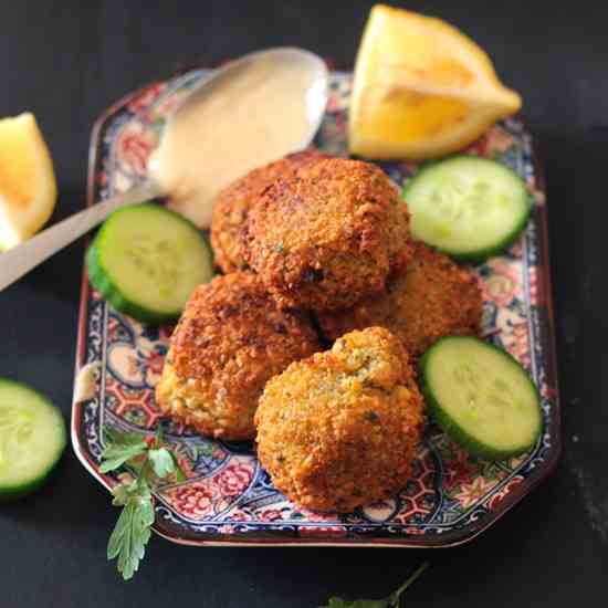 How To Make Delicious - Crispy Falafel 