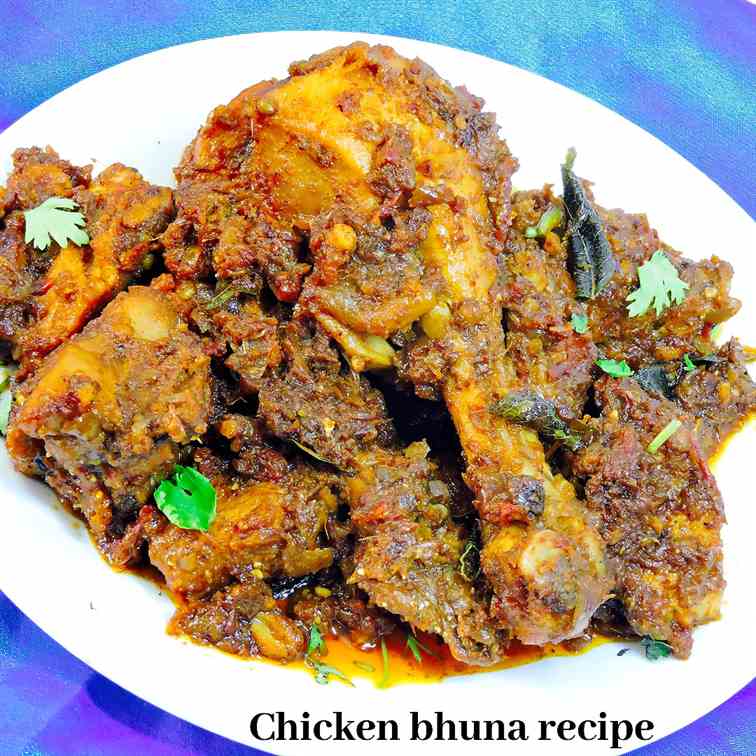 Chicken bhuna recipe