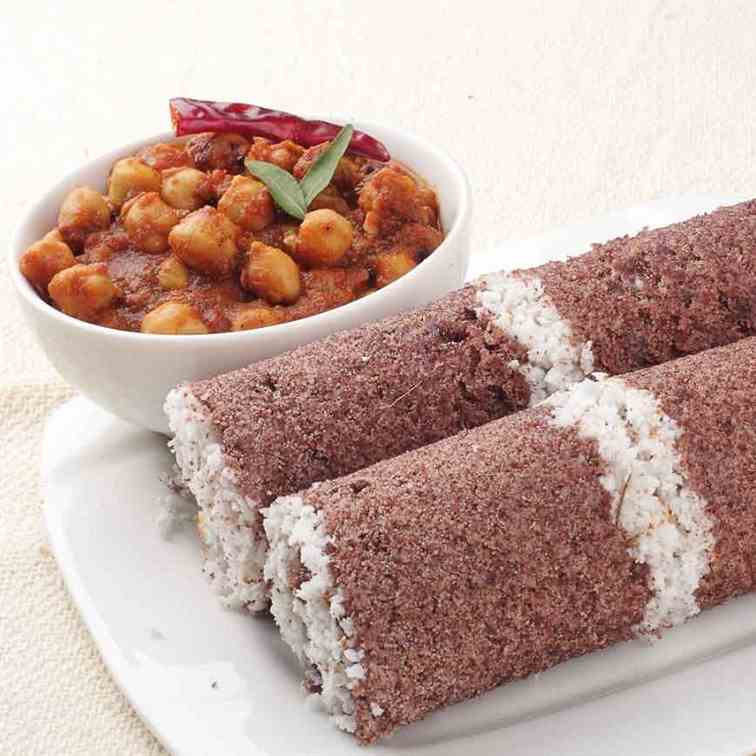 Ragi Puttu Recipe