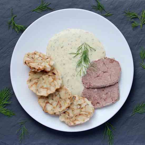 Traditional Czech Dill Creamy Sauce