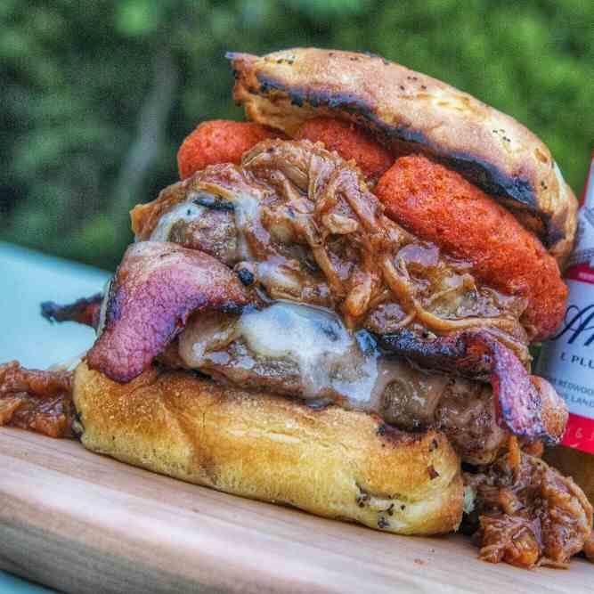 The American Indulgence Burger