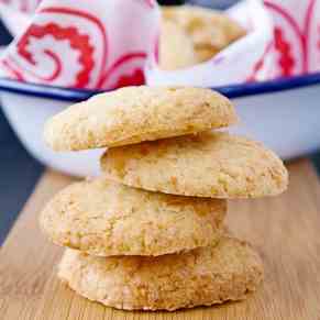 Coconut Shortbread Cookies