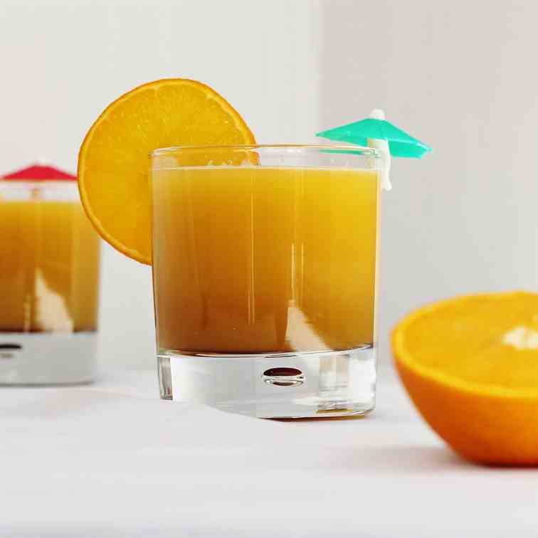 Orange and Pomegranate Molasses Mocktail