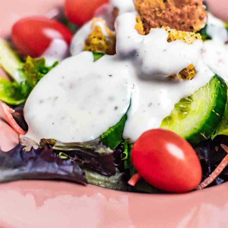 Easy Homemade Yogurt Ranch Dressing