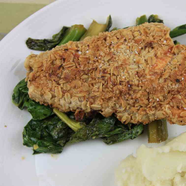 Oat Crusted Fish