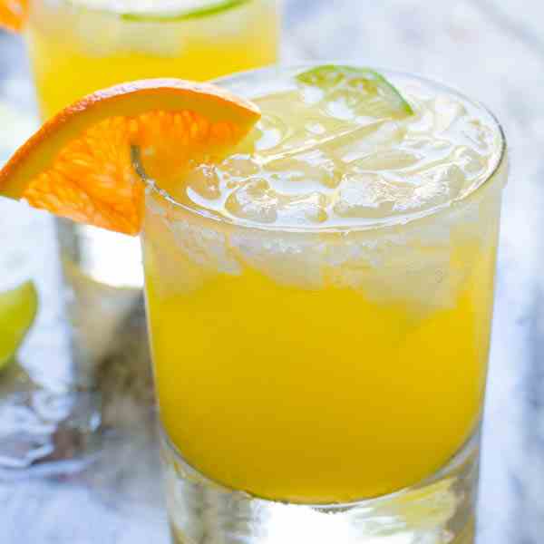 Sparkling Cara Cara Margaritas