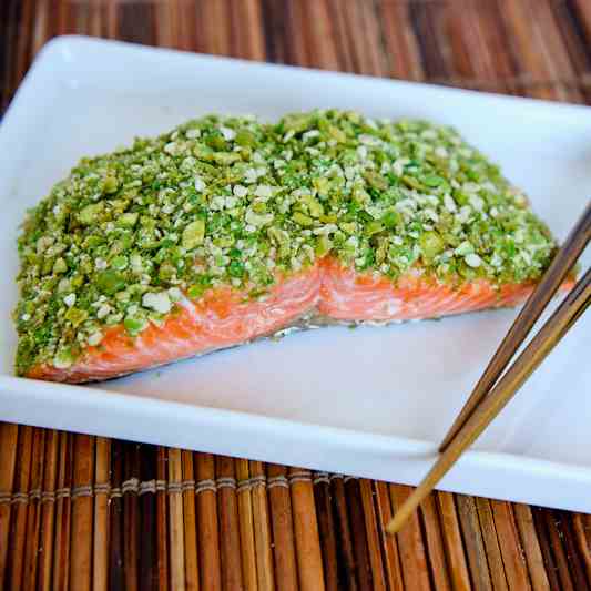 Wasabi Pea Salmon